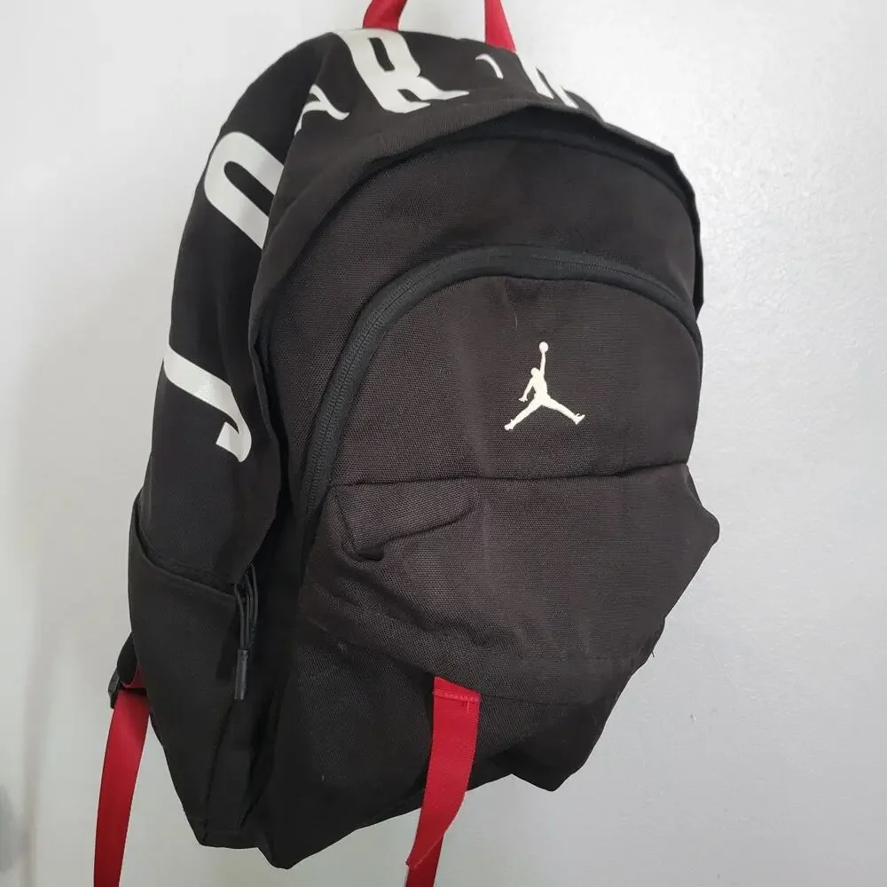 Jordan Air Patrol Large Black Backpack